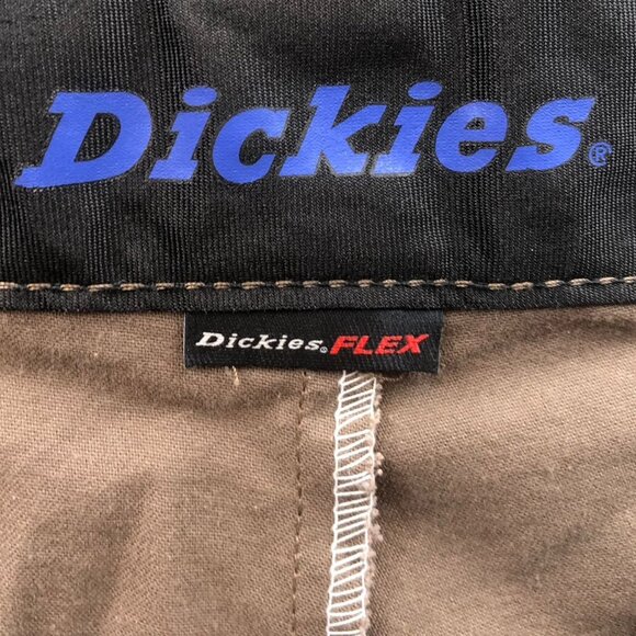 Dickies Men’s Flex Work Pants Size 36x30 Khaki Chino Straight Workwear Casual - Picture 7 of 13